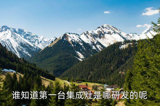 誰知道第一臺(tái)集成灶是哪研發(fā)的呢