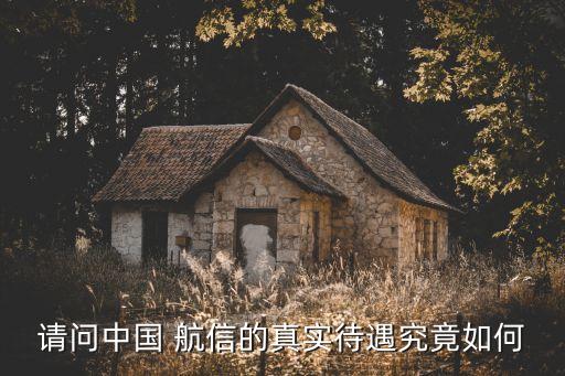 請(qǐng)問中國(guó) 航信的真實(shí)待遇究竟如何