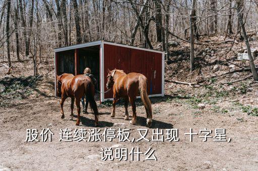 股價 連續(xù)漲停板,又出現 十字星,說明什么